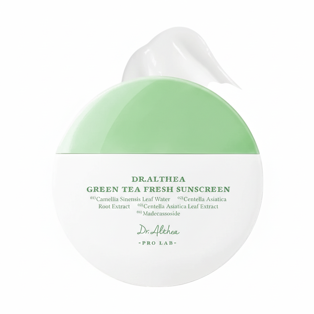 DR. ALTHEA Green Tea Fresh Sunscreen SPF50+, 45ml - Сонцезахисний крем з екстрактом зеленого чаю DR. ALTHEA Green Tea Fresh Sunscreen SPF50+, 45ml - Сонцезахисний крем з екстрактом зеленого чаю